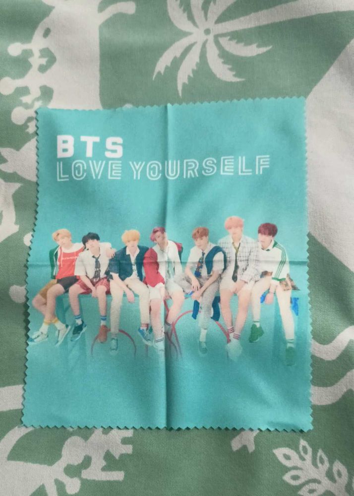 BTS Love Yourself Cleaning Cloth