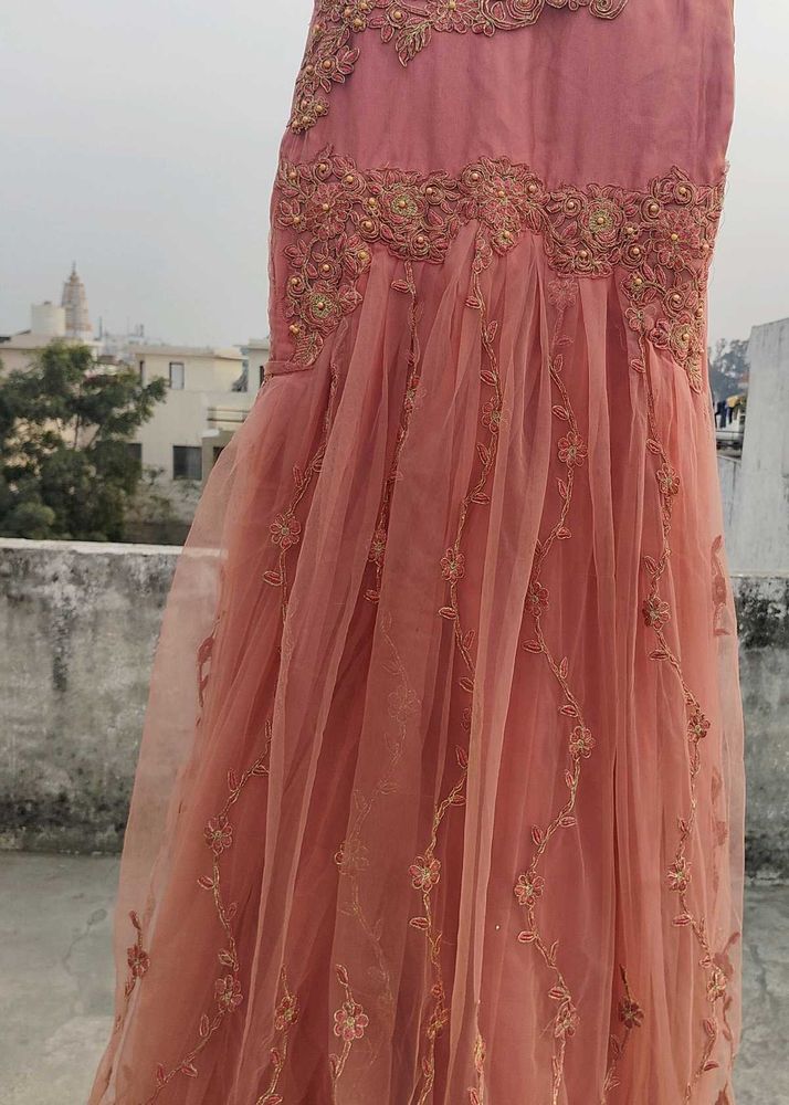 Beautiful Pink Embellished Lehenga
