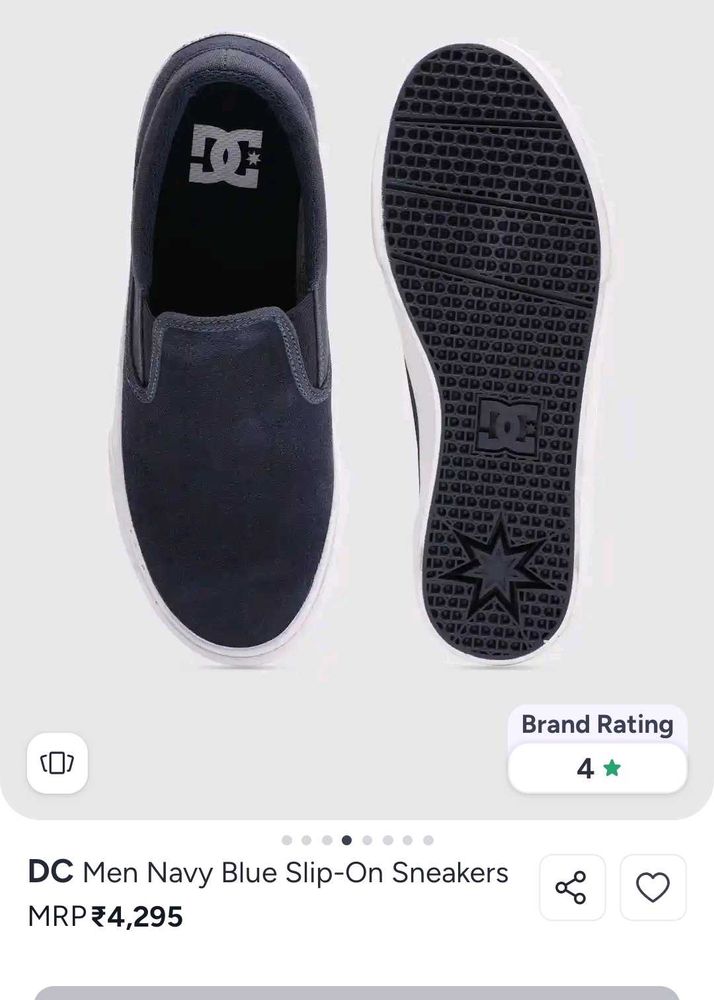 DC Shoes Slip-On Sneakers