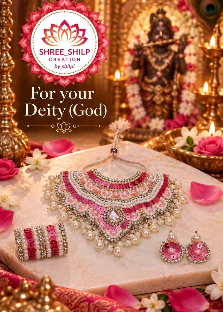 Exquisite Embellished Handmade Jewellery Set