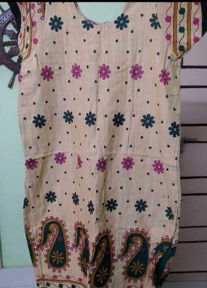 Floral Print Kurti with lining