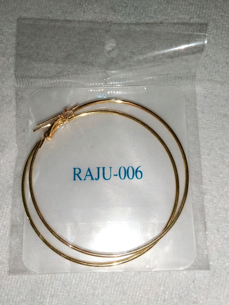 Golden Hoop Earrings For Women