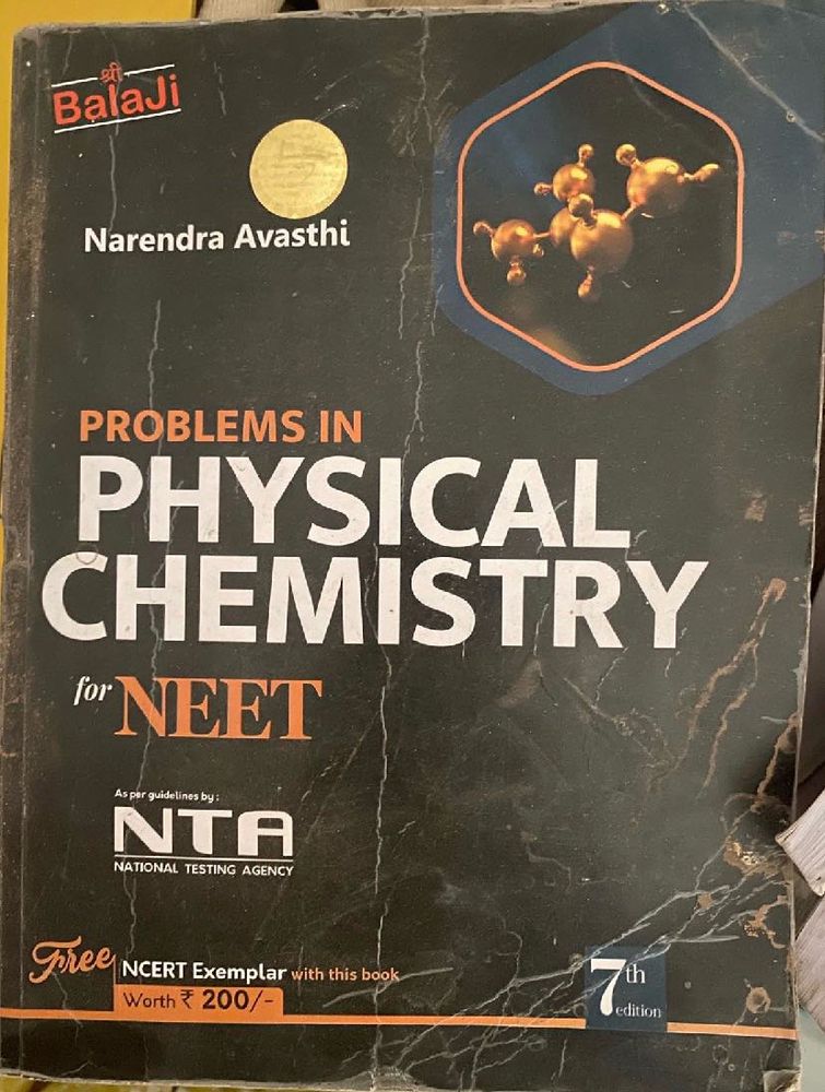 Problems in Physical Chemistry for NEET