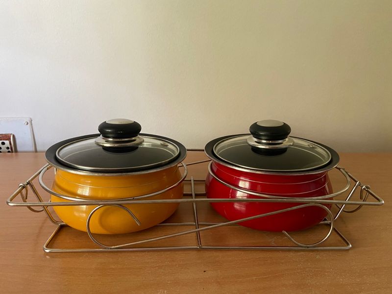 New  Cook and serve Set
