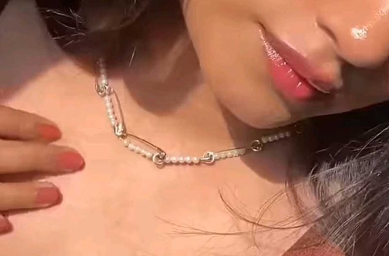 Safety Pin Necklace