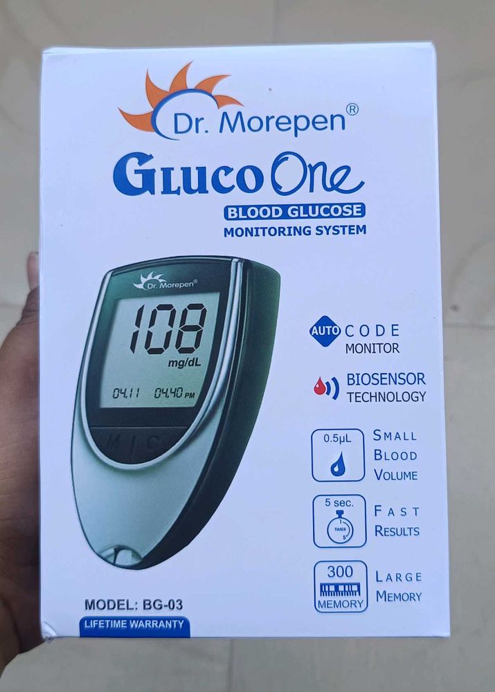 Dr. Morepen Gluco One Blood Glucose Monitor