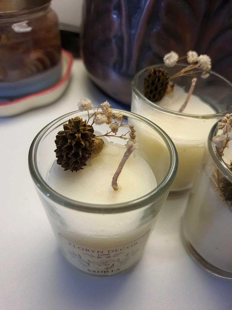 Shot glass Vanilla Scented Candles