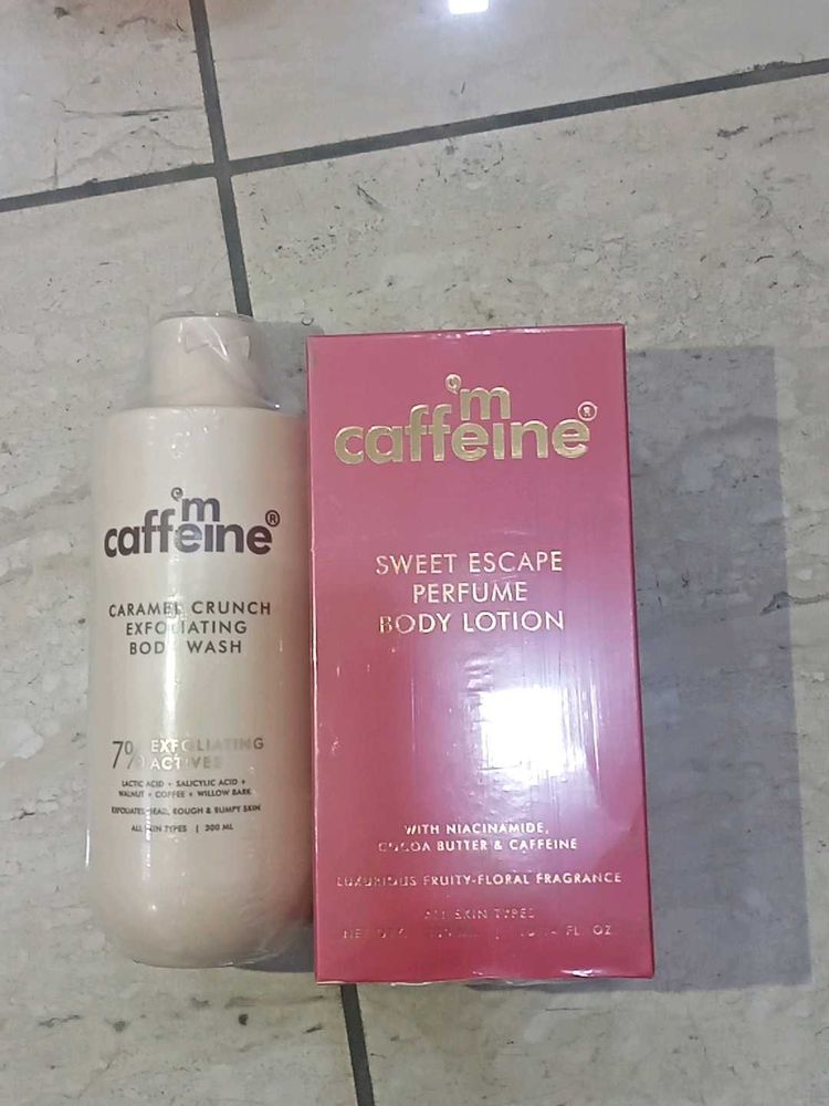 i'm caffeine Body Wash &amp;Lotion set