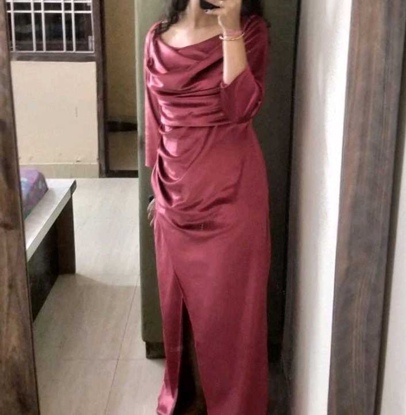 Elegant Velvet one piece Dress