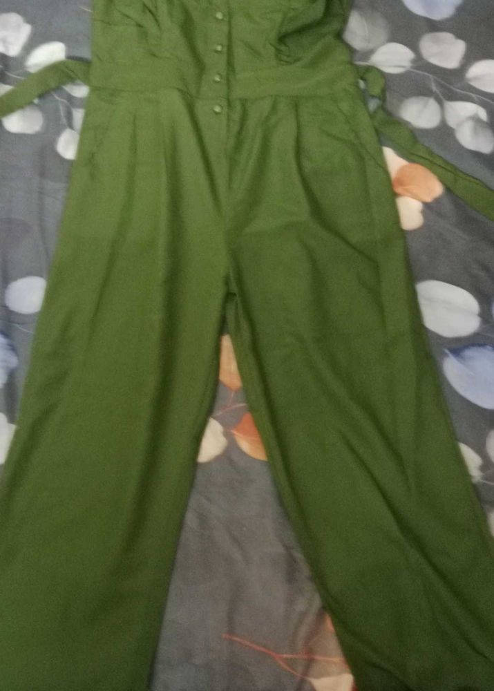 Chic Green Jumpsuit