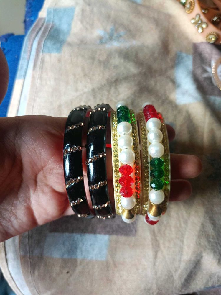 Sparkling Bangles Set
