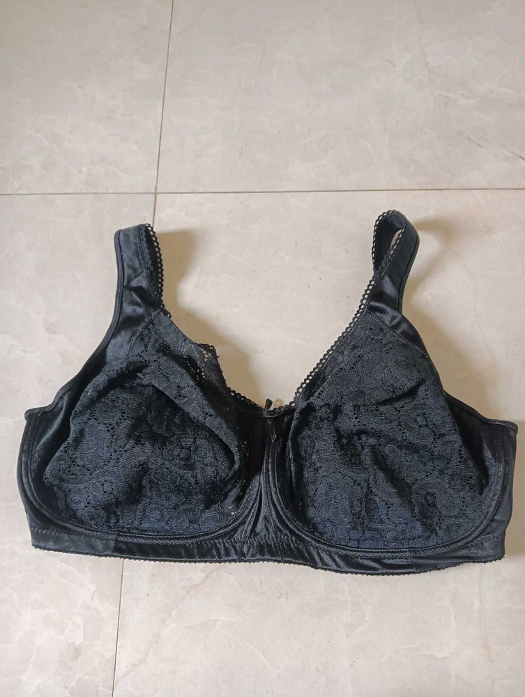 Black Lace Bra