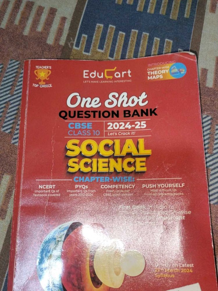 EduCart Social Science Question Bank class 10