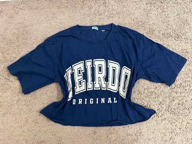 Navy Blue "Weirdo Original" T-Shirt