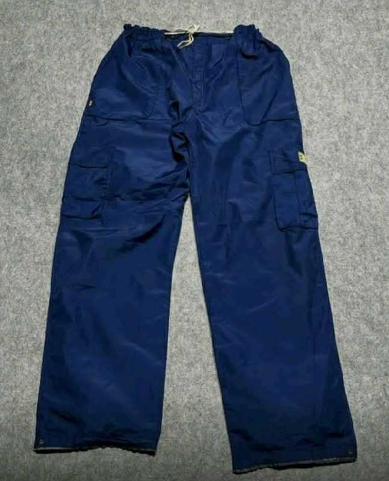 Men's Blue Cargo Pants