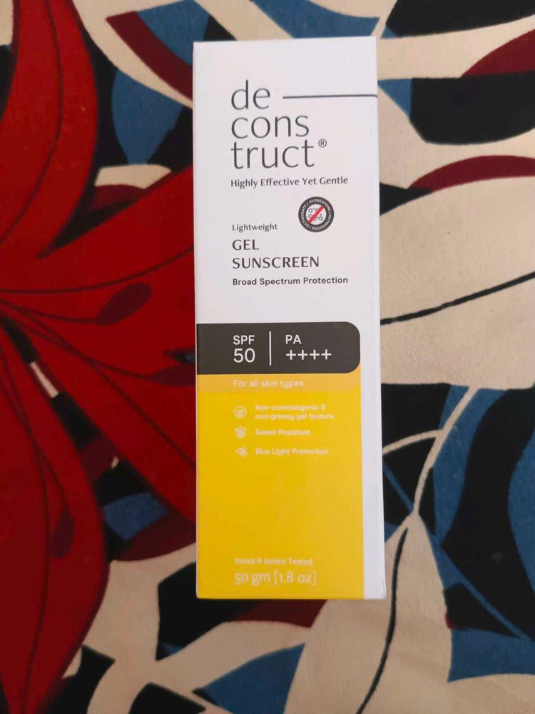 Deconstruct Gel Sunscreen SPF 50