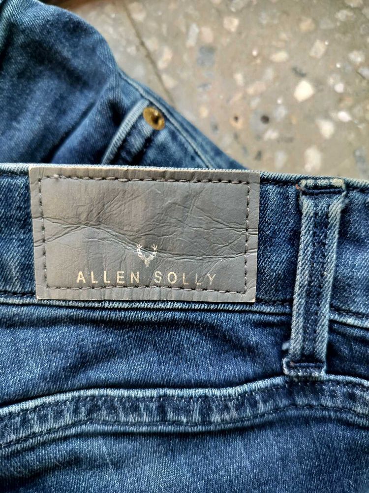 Allen Solly Blue Denim Jeans fix price
