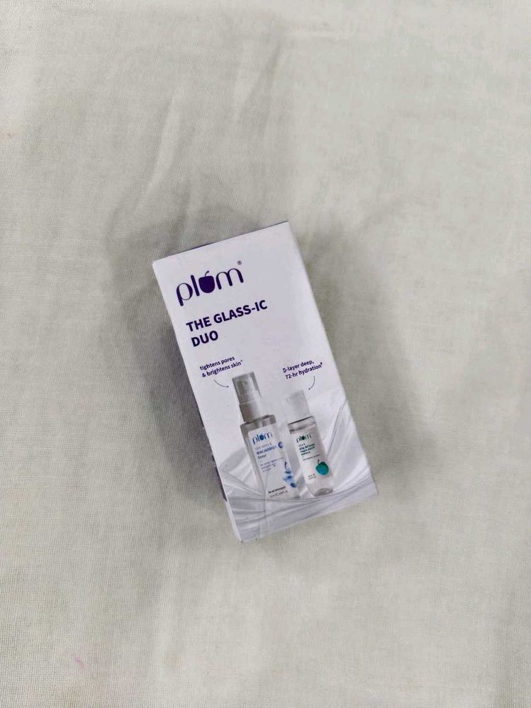 Plum Glass-ic Duo (Toner + Vegan Mucin Essence)