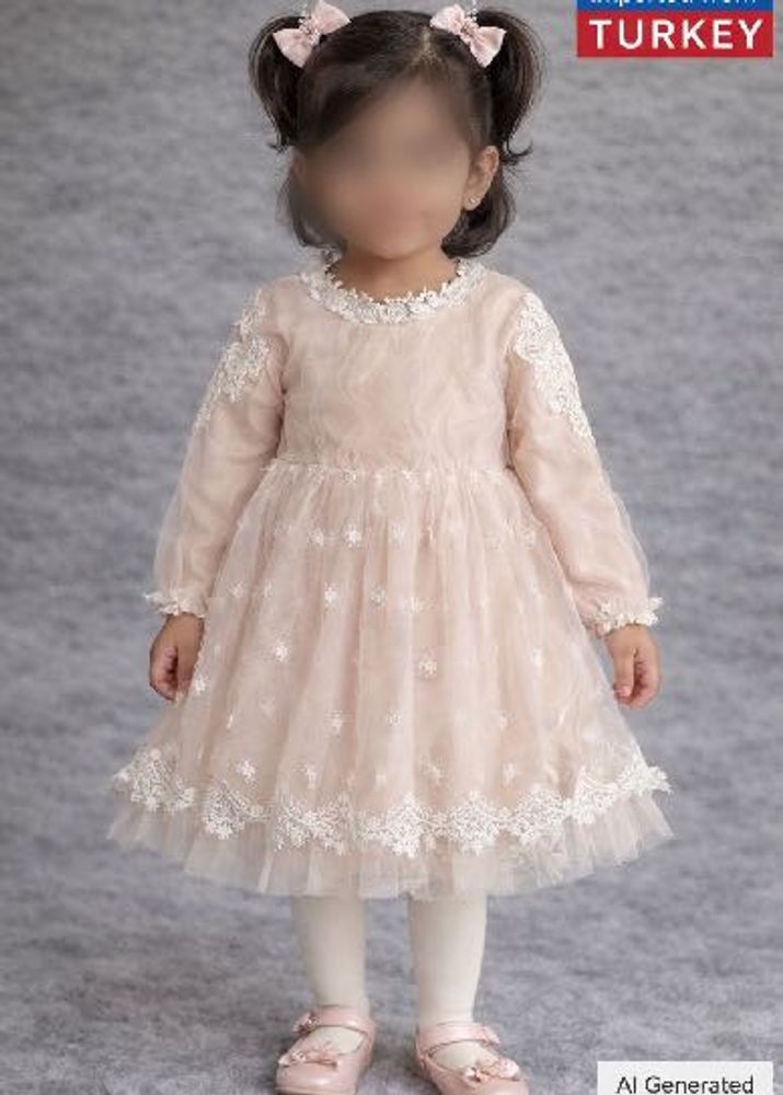 Elegant Imported Girls Dress