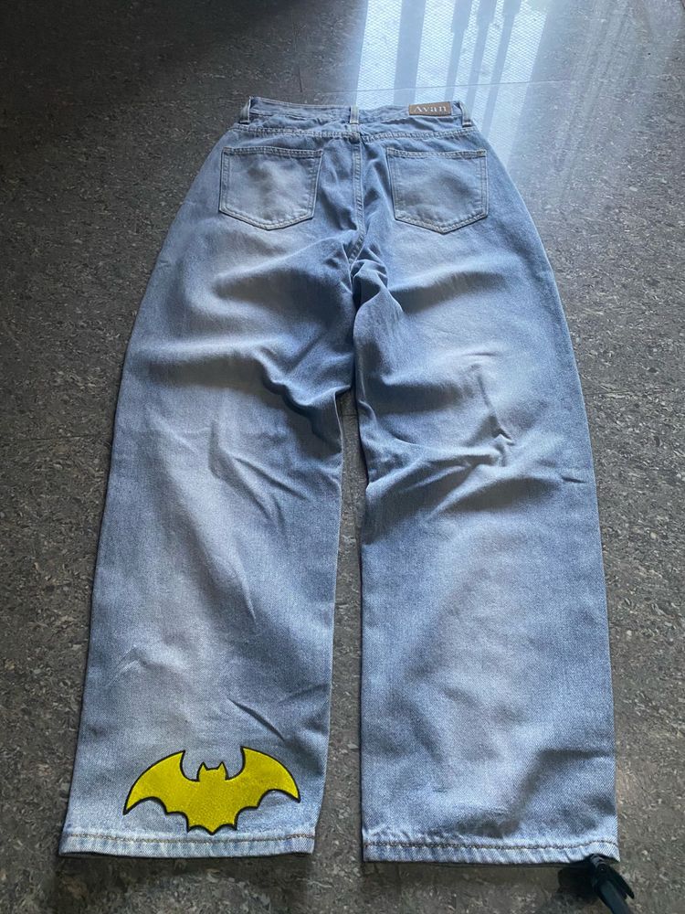 korean Wide Leg Jeans