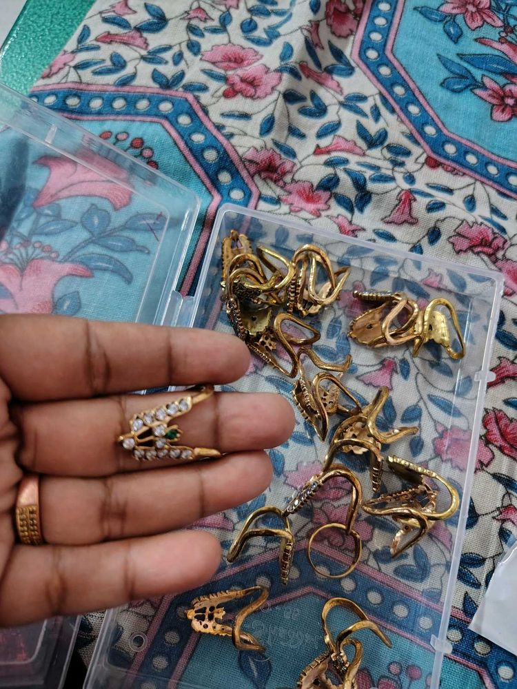 Pure panchaloham vanki rings