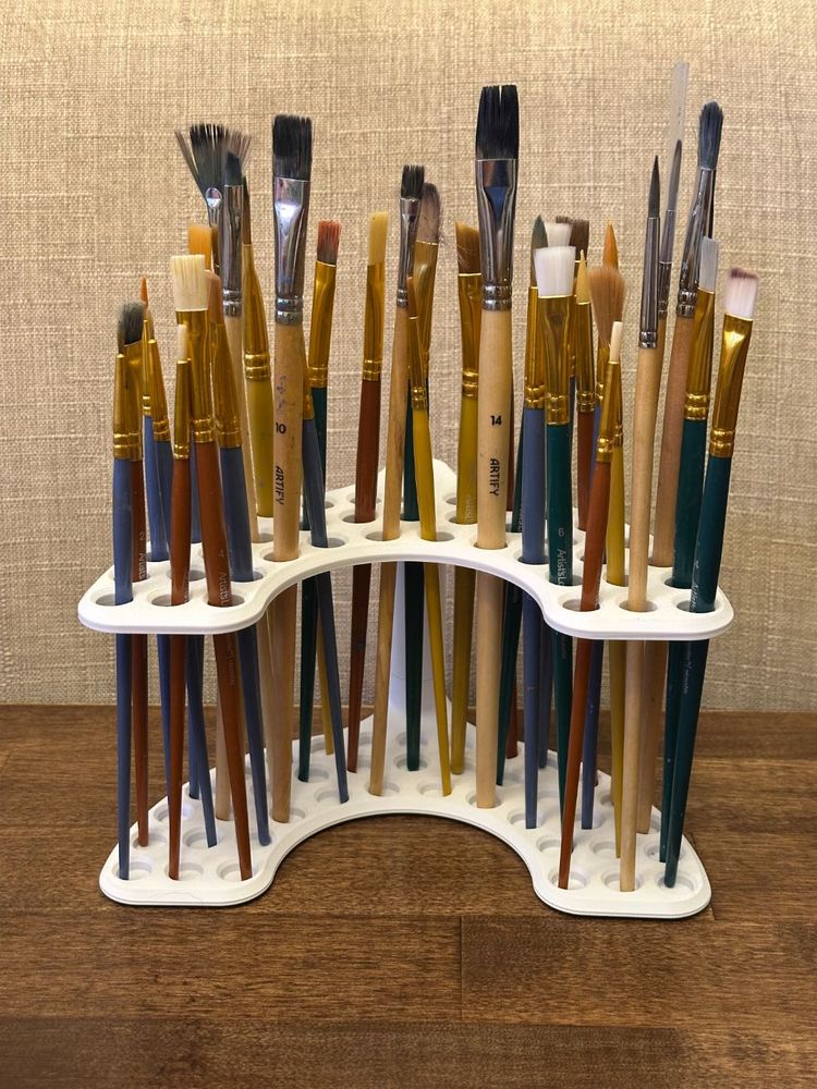 Art Brush Holder Stand