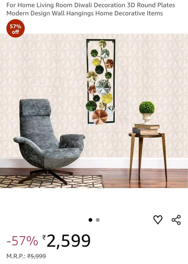 Metal Wall Decor for Living Room Deco