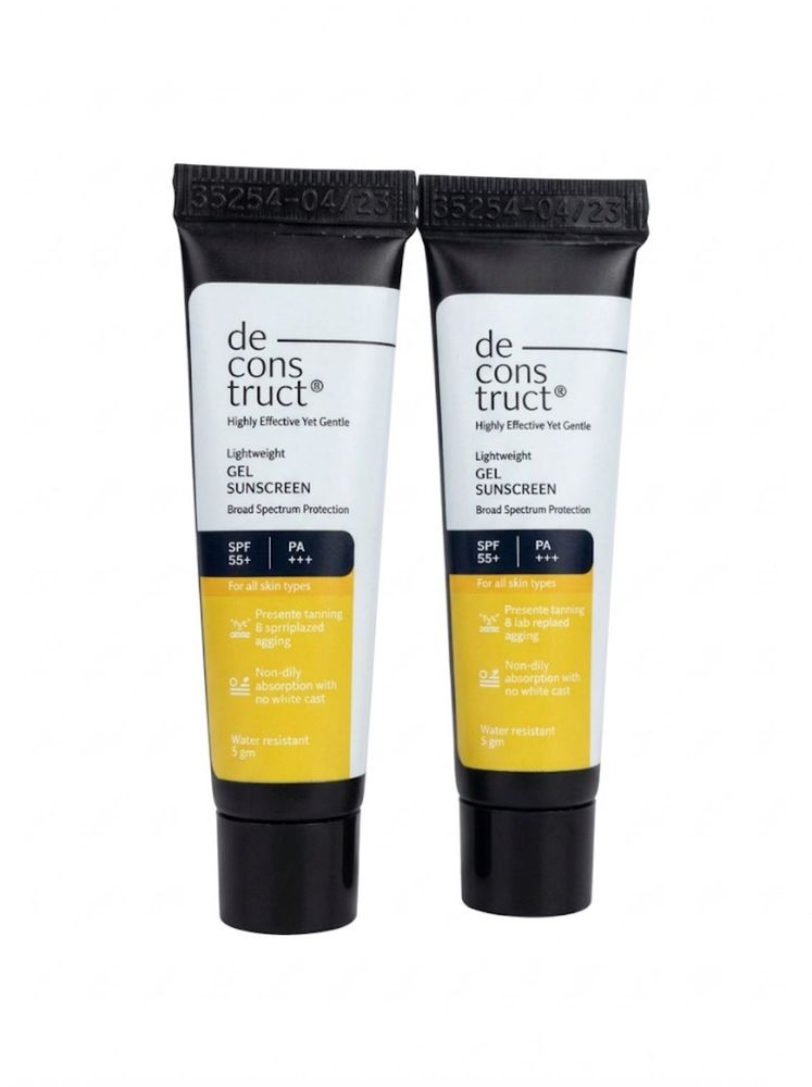 Deconstruct Lightweight Gel Sunscreen SPF 55 x 2
