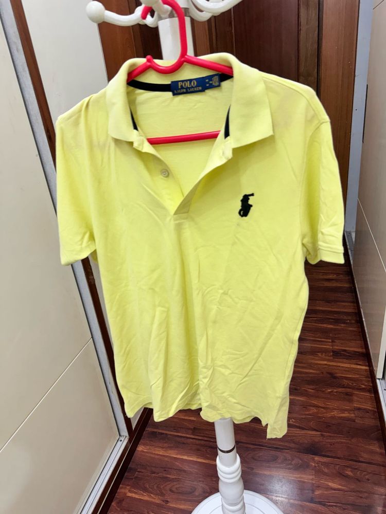 Ralph Lauren Yellow Polo Shirt