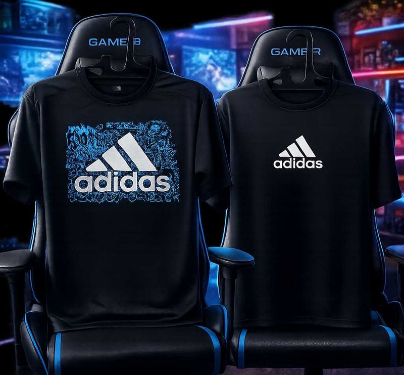 Adidas Black T-Shirts