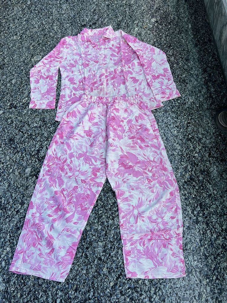 Floral Pink Co -ords Set