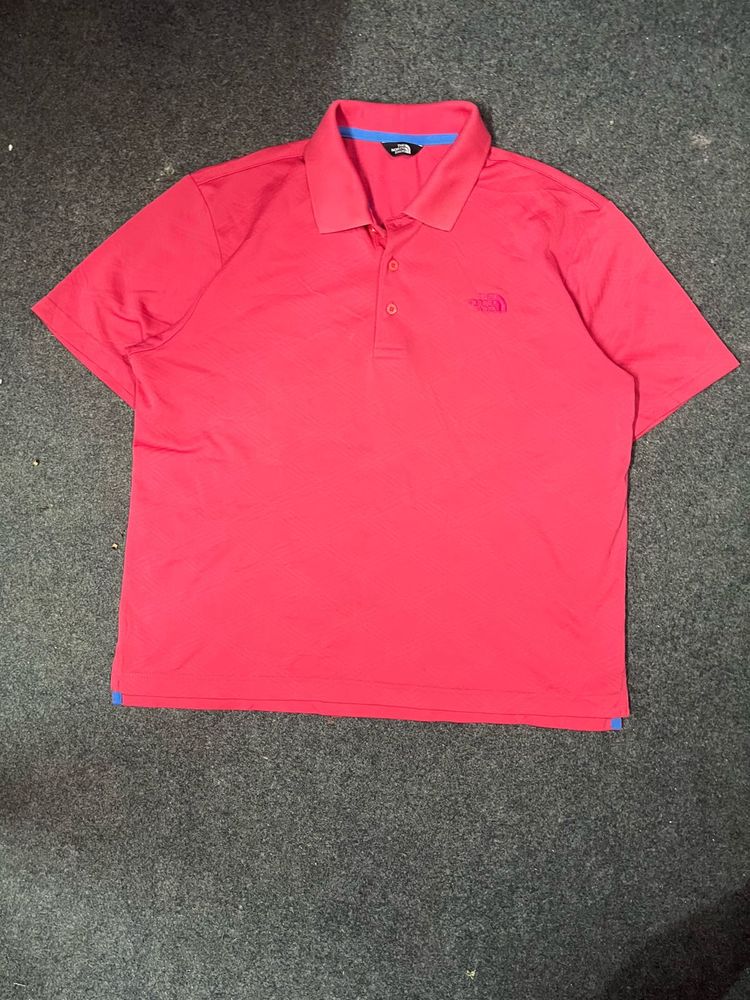 The North Face Pink Polo Shirt