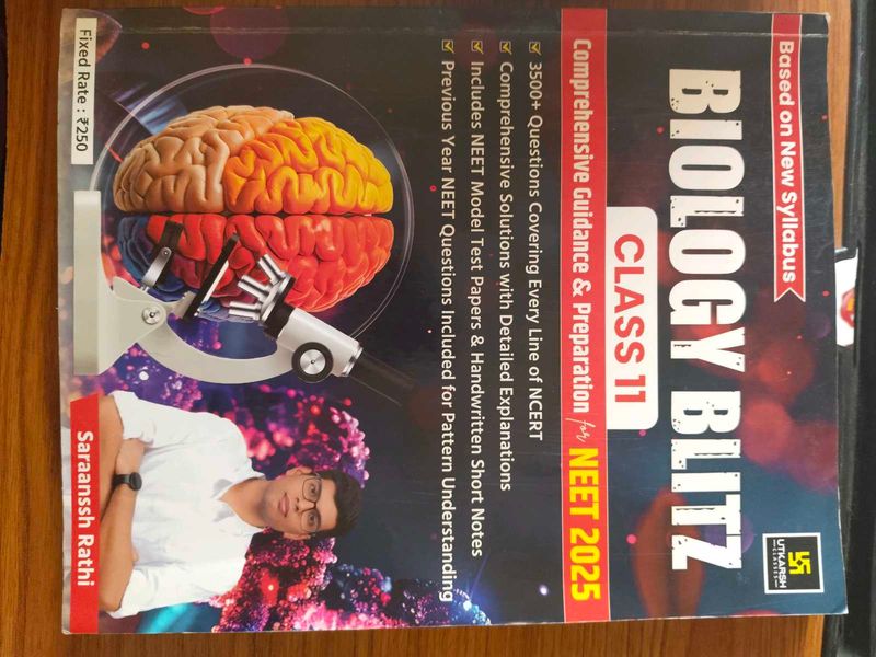 Biology Blitz Class 11 for NEET 2025