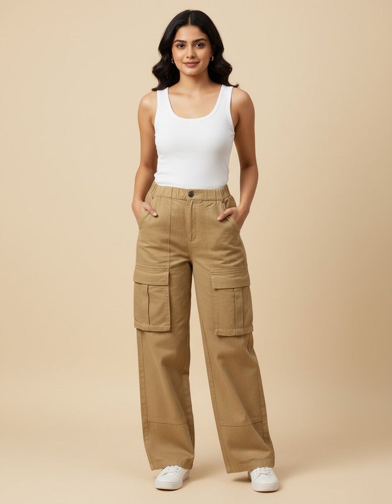 Khaki Cargo Pants