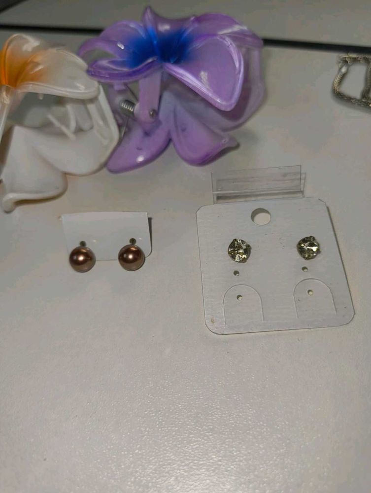 Jewellery Set - Maang Tikka &amp; Earrings