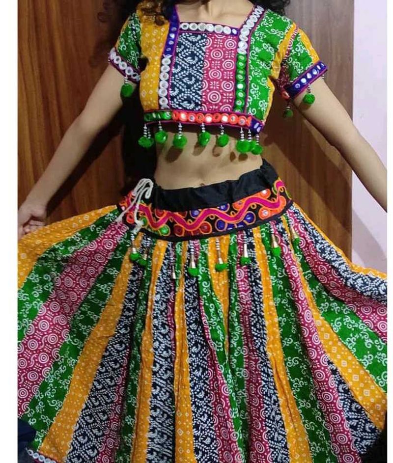 Garba Navratri Lehenga chanya Choli Set