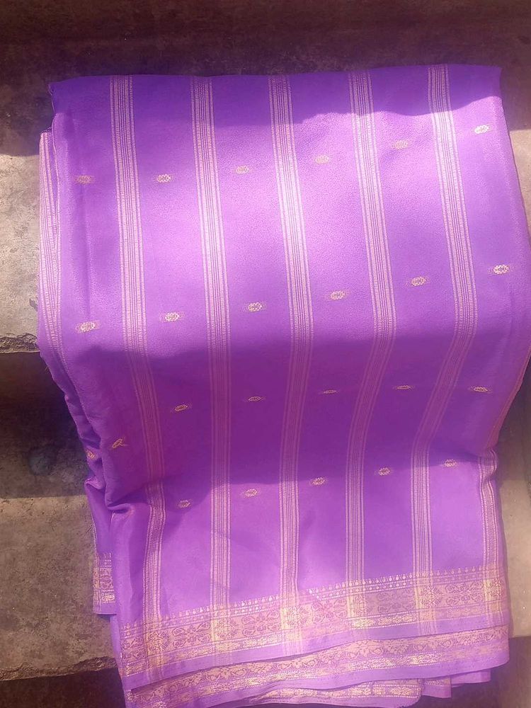 Beautiful Purple Saree