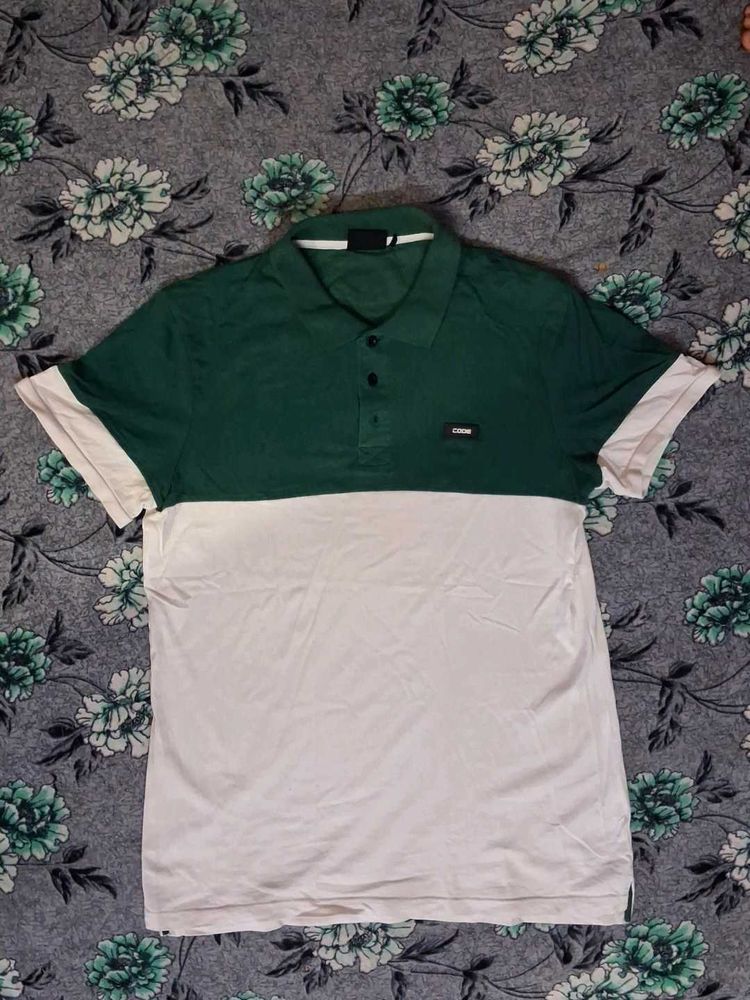 Colorblock Polo Shirt