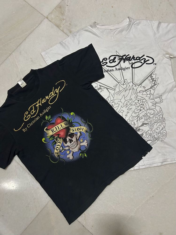 Ed Hardy tees combo