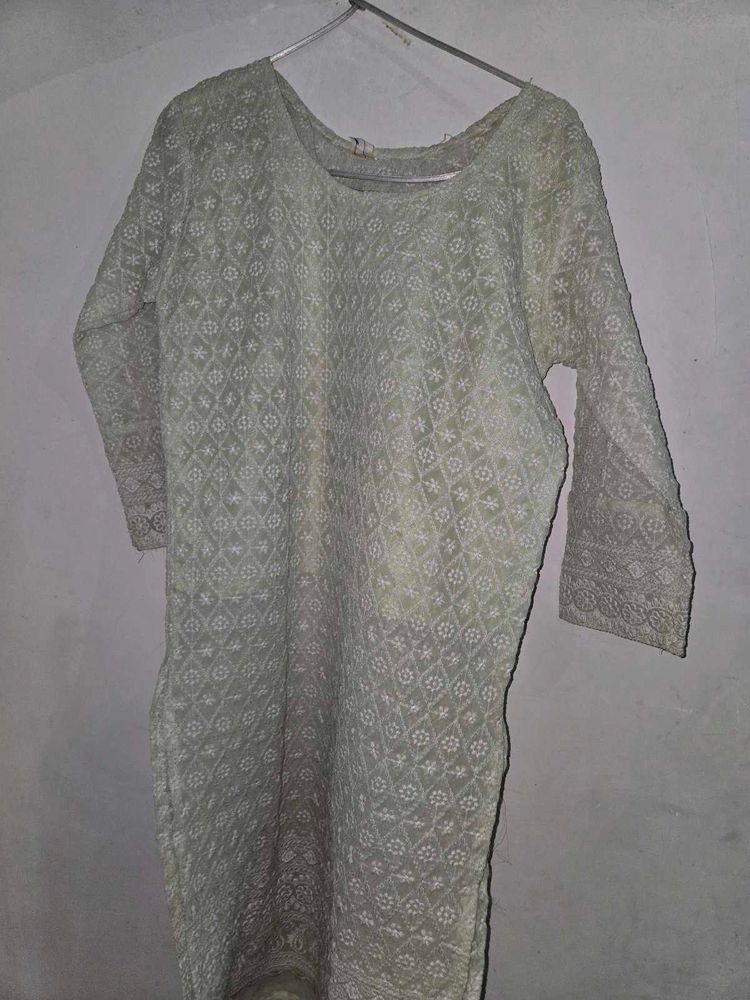 Elegant Embroidered Kurta