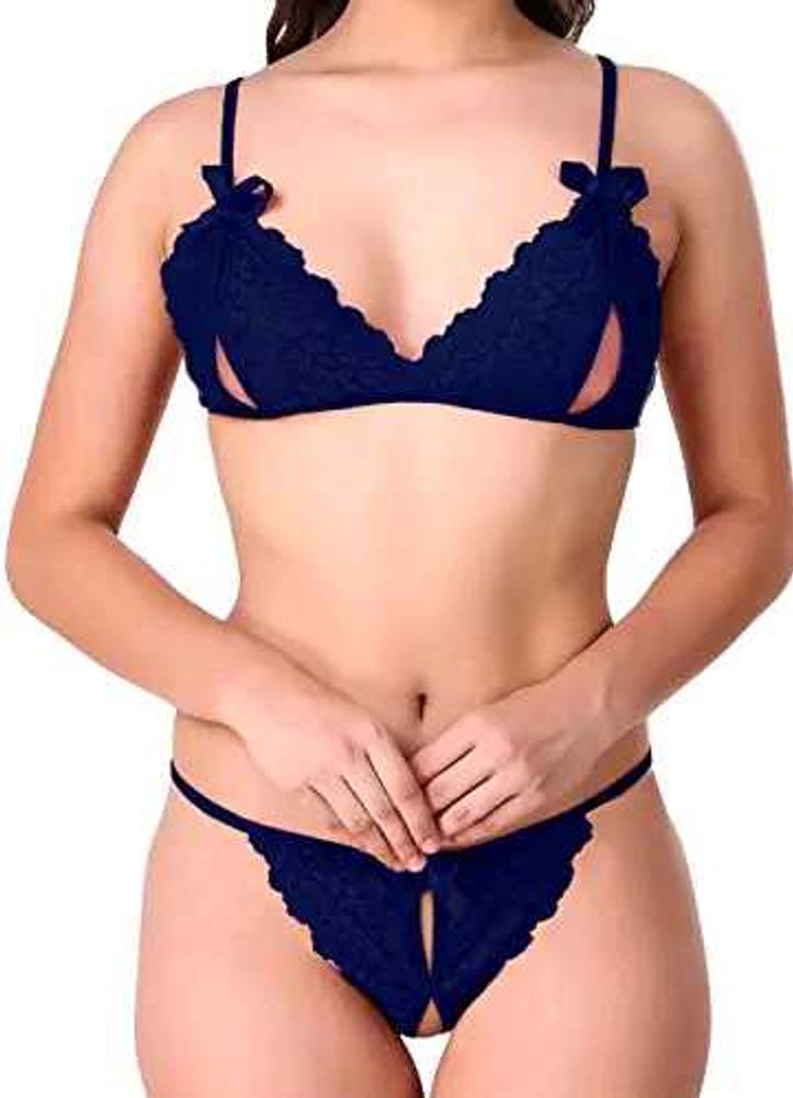 Lace Bra Panty Lingerie Set- NEW &amp; Fresh piece