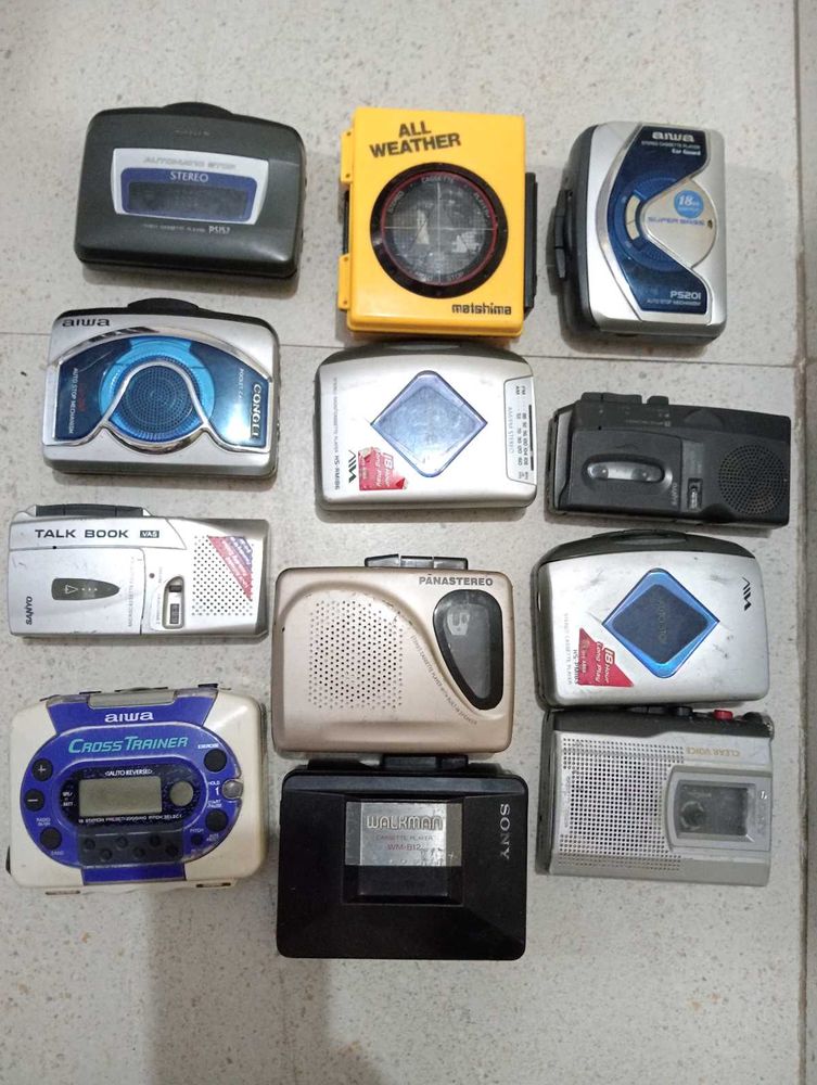 walkman vintage collection