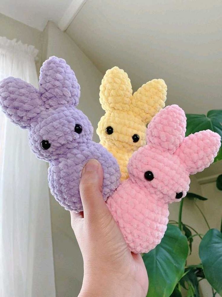 Crocheted Bunny Toys
