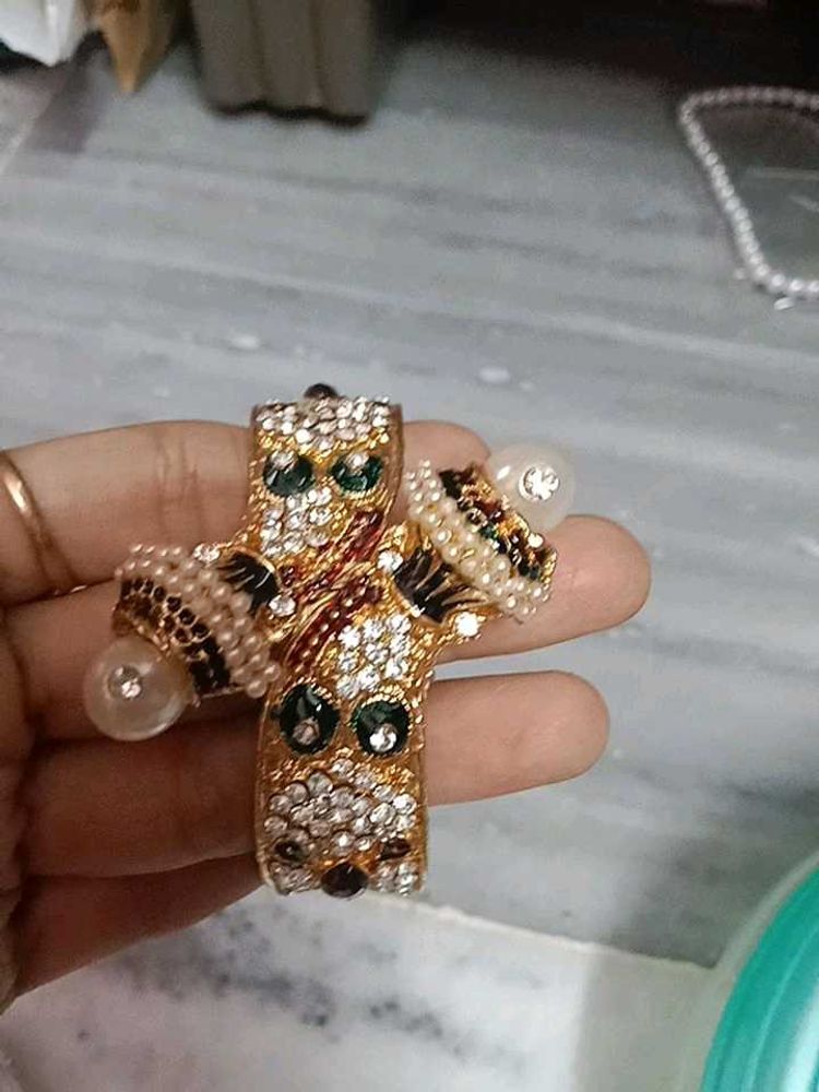 Exquisite Designer Owl Bangle Bracelet