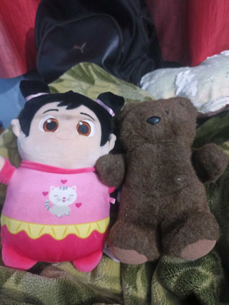 Cute Plush Toys - Doll &amp; Bear