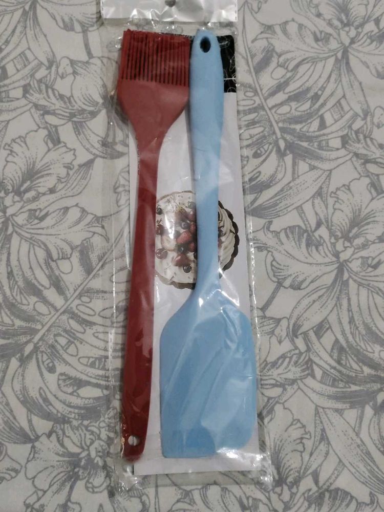 Baking Brush and Spatula Set