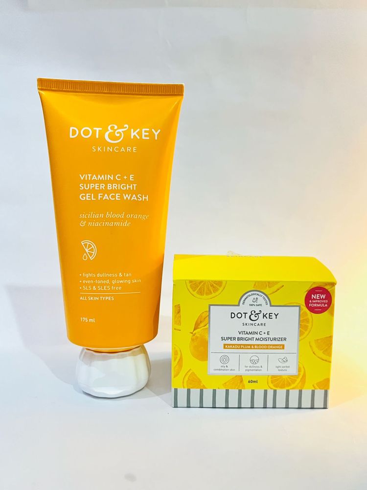 Dot &amp; Key Vitamin C+E Gel Face Wash &amp; Moisturizer