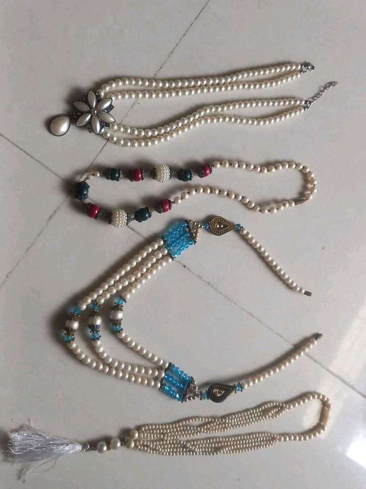 Chic Pearl Necklaces Bundle