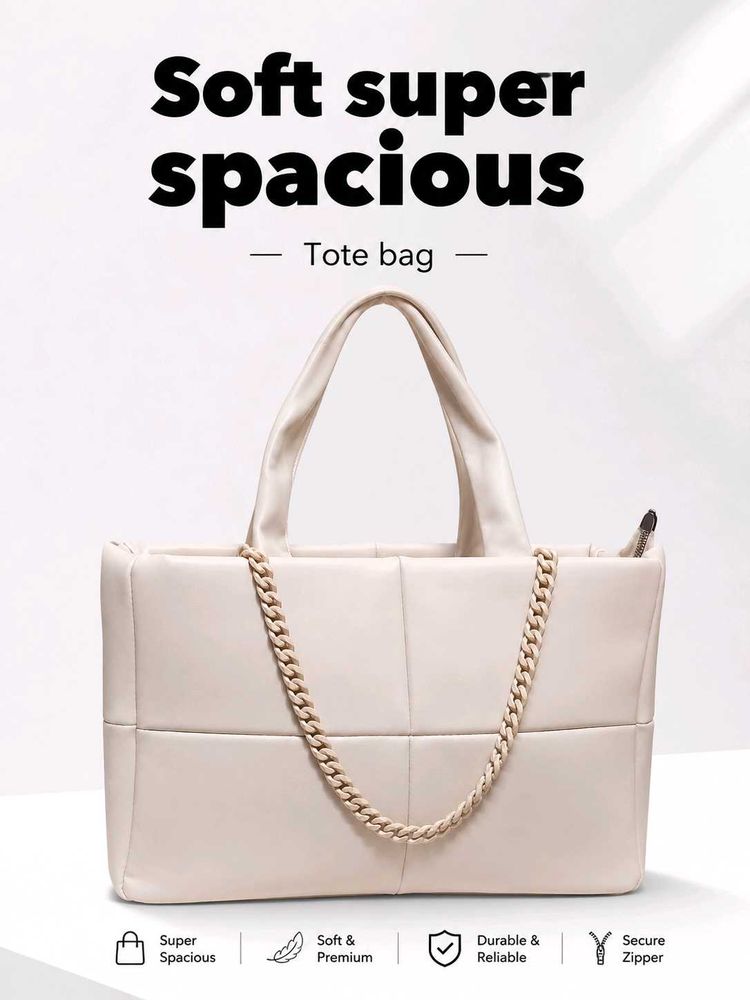 Soft spacious Tote 🥹💌