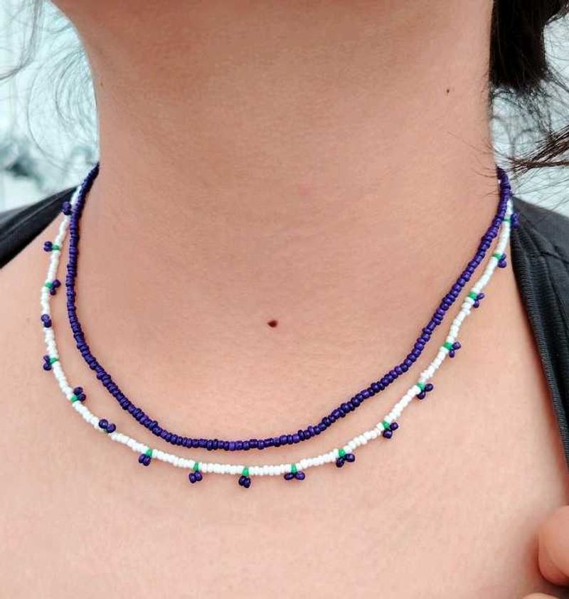 Layered Beaded Necklace set